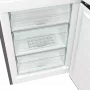 Gorenje RK6202ES4 alulfagyasztós kombinált hűtőszekrény, ezüst metál, frostless, 200 cm, 239/109 l