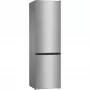 Gorenje RK6202ES4 alulfagyasztós kombinált hűtőszekrény, ezüst metál, frostless, 200 cm, 239/109 l