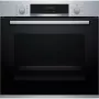 Bosch HBA574BR00 beépíthető sütő, nemesacél, 7 sütőfunkció, pirolitikus öntisztítás, autopilot10, teleszkópos sütősín, 71 liter