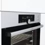 Gorenje BPSA6747A08X beépíthető sütő, steamassist gőzfunkció, pirolitikus tisztítás, húshőmérő, automata pr., teleszkópos sütősín, 77 l