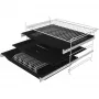 Gorenje BPSA6747A08X beépíthető sütő, steamassist gőzfunkció, pirolitikus tisztítás, húshőmérő, automata pr., teleszkópos sütősín, 77 l