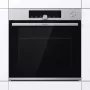 Gorenje BPSA6747A08X beépíthető sütő, steamassist gőzfunkció, pirolitikus tisztítás, húshőmérő, automata pr., teleszkópos sütősín, 77 l