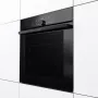 Gorenje BOS6747A01BG beépíthető sütő, extrasteam gőzfunkció, katalitikus hátfal, érintővezérlés, teleszkópos sütősín, 77 l