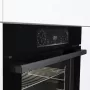 Gorenje BPS6737E14BG beépíthető sütő, extrasteam gőzfunkció, pirolitikus tisztítás, teleszkópos sütősín, 77 l