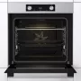 Gorenje BPS6737E14X beépíthető sütő, extrasteam gőzfunkció, pirolitikus tisztítás, teleszkópos sütősín, 77 l
