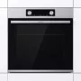 Gorenje BPS6737E14X beépíthető sütő, extrasteam gőzfunkció, pirolitikus tisztítás, teleszkópos sütősín, 77 l