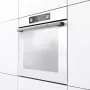 Gorenje BOS6737E06WG beépíthető sütő, extrasteam gőzfunkció, aquaclean tisztítás, teleszkópos sütősín, gyors előmelegítés funkció, 77 l