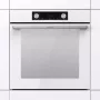 Gorenje BOS6737E06WG beépíthető sütő, extrasteam gőzfunkció, aquaclean tisztítás, teleszkópos sütősín, gyors előmelegítés funkció, 77 l