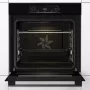 Gorenje BO6735E05B beépíthető sütő, aquaclean tisztítás, 10 sütőfunkció, gentleclose-open ajtó, pizza sütés, teleszkópos sütősín, 77 l