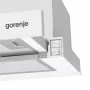 Gorenje TH60E3W beépíthető teleszkópos páraelszívó, fehér, 60 cm, 350 m3/óra, felső szekrénybe építhető, 2 zsírszűrő
