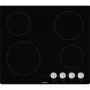 Gorenje EC641BSC beépíthető kerámia főzőlap, 60cm, elölgombos vezérlés, melegen tartás, élcsiszolt