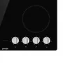 Gorenje EC641BSC beépíthető kerámia főzőlap, 60cm, elölgombos vezérlés, melegen tartás, élcsiszolt