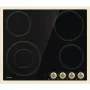Gorenje EC642CLI beépíthető kerámia főzőlap, 60cm, elölgombos vezérlés, fém keret, classico design