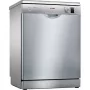 Bosch SMS25AI04E mosogatógép, nemesacél, 12 teríték, 46 db(a), 5 program, normál kosár, digitális kijelző, variospeed
