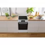 Gorenje ECS5350WA elektromos tűzhely, 50 cm, gőzfunkcióval, fehér, katalitikus, aquaclean, gyors előmelegítés, teleszkópos sütősín