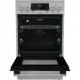 Gorenje ECS5350XA elektromos tűzhely, 50 cm, gőzfunkcióval, inox, katalitikus, aquaclean, gyors előmelegítés, teleszkópos sütősín