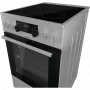Gorenje ECS5350XA elektromos tűzhely, 50 cm, gőzfunkcióval, inox, katalitikus, aquaclean, gyors előmelegítés, teleszkópos sütősín