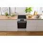 Gorenje ECS5350XA elektromos tűzhely, 50 cm, gőzfunkcióval, inox, katalitikus, aquaclean, gyors előmelegítés, teleszkópos sütősín