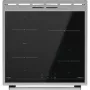 Gorenje EIT6355XPD indukciós tűzhely, 60 cm, 71 l, inox, 4 indukciós zóna, bridgezone, powerboost, teleszkópos sütősín