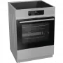 Gorenje EIT6355XPD indukciós tűzhely, 60 cm, 71 l, inox, 4 indukciós zóna, bridgezone, powerboost, teleszkópos sütősín