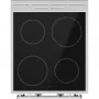 Gorenje EC5341WG elektromos tűzhely, 50 cm, fehér, aquaclean tisztítás, teleszkópos sütősín