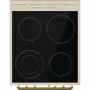 Gorenje ECS5250CLI elektromos tűzhely, 50 cm, gőzfunkcióval, classico design, bézs, aquaclean tisztítás, gyors előmelegítés