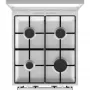 Gorenje K5341WJ kombinált tűzhely, 50 cm, 62 l, led kijelző, tető, fehér