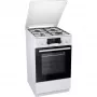 Gorenje K5341WJ kombinált tűzhely, 50 cm, 62 l, led kijelző, tető, fehér
