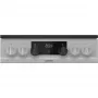 Gorenje K5341SJ kombinált tűzhely, 50 cm, 62 l, led kijelző, üveg dísztető, szürke