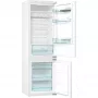 Gorenje RKI4182E1 beépíthető kombinált hűtőszekrény, 177 cm, 189 l/71 l, frostless, gyorsfagyasztás