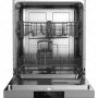 Gorenje GI62040X beépíthető mosogatógép, 60 cm, kezelőpaneles, 13 teríték, 5 program, normál kosár, intenzív program, 47 db(a)