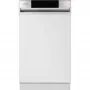 Gorenje GI520E15X beépíthető mosogatógép, 45 cm, kezelőpaneles, 9 teríték, normál kosár, 5 program, gyorsprogram, aquastop, 47 db(a)