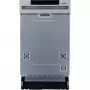 Gorenje GI561D10S beépíthető mosogatógép, 45 cm, kezelőpaneles, 11 teríték, 3 kosár, totaldry, inverter, 5 program, speedwash, 45 db(a)