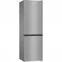 Gorenje RK6191ES4 alulfagyasztós kombinált hűtőszekrény, szürke, frostless, 185 cm, 205/109 l