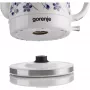 Gorenje K10C vízforraló, porcelán palást, 1 liter, 1850 w