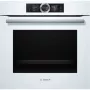 Bosch HSG636BW1 beépíthető gőzsütő, fullsteam gőzpárolás, addedsteam, ecoclean, 4d hőlégbefúvás, színes kijelző, érintővezérlés, 71 l