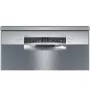 Bosch SGS4HVI33E mosogatógép, ezüst-inox, 13 teríték, 46 db(a), 6 program, vario evőeszköztartó polc, express program,variospeed