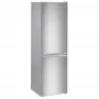 Liebherr CUef 331 alulfagyasztós kombinált hűtőszekrény, ezüst, 181.2 cm, 212/84 l, smartfrost, frostsafe, variospace, led