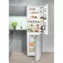 Liebherr CUef 331 alulfagyasztós kombinált hűtőszekrény, ezüst, 181.2 cm, 212/84 l, smartfrost, frostsafe, variospace, led