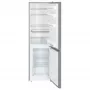 Liebherr CUel 331 alulfagyasztós kombinált hűtőszekrény, ezüst, 181.2 cm, 212/84 l, smartfrost, frostsafe, variospace, led