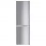 Liebherr CUel 331 alulfagyasztós kombinált hűtőszekrény, ezüst, 181.2 cm, 212/84 l, smartfrost, frostsafe, variospace, led