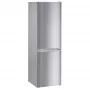 Liebherr CUel 331 alulfagyasztós kombinált hűtőszekrény, ezüst, 181.2 cm, 212/84 l, smartfrost, frostsafe, variospace, led