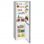 Liebherr CUel 331 alulfagyasztós kombinált hűtőszekrény, ezüst, 181.2 cm, 212/84 l, smartfrost, frostsafe, variospace, led