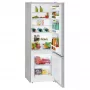 Liebherr CUel 281 alulfagyasztós kombinált hűtőszekrény, ezüst, 161,2 cm, 212/54 l, smartfrost, frostsafe, variospace, led