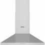 Gorenje WHC629E4X fali kürtős páraelszívó, 60 cm, szürke, 3 fokozatú nyomógombos vezérlés, led világítás