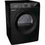 Gorenje DE82ILB/G hőszivattyús szárítógép, fekete, 8 kg, a++, led kijelző, twinair, ionrefresh, gyűrődésmentesítés, baba- és ingprogram