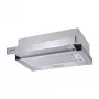 Cata TFB-5150 X beépíthető teleszkópos páraelszívó, inox, 50 cm, 320 m3/h, billenő kapcsolós vezérlés, led világítás