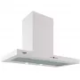 Nodor NorBreeze LICEO 90 X fali kürtős páraelszívó, inox, 90 cm, 850 m3/h, elektronikus vezérlés, led világítás