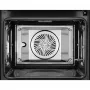 AEG BSE792380M SteamPro beépíthető gőzsütő, 70 l, steamify, sousvide, gőztisztítás, maghőmérő, érintővezérlés, magyar menü, inox