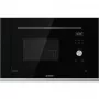 Gorenje BMX201AG1BG beépíthető mikrohullámú sütő, fekete, 20 l, grill funkció, automata programok, aquaclean tisztítás, 5 teljesítményfokozat